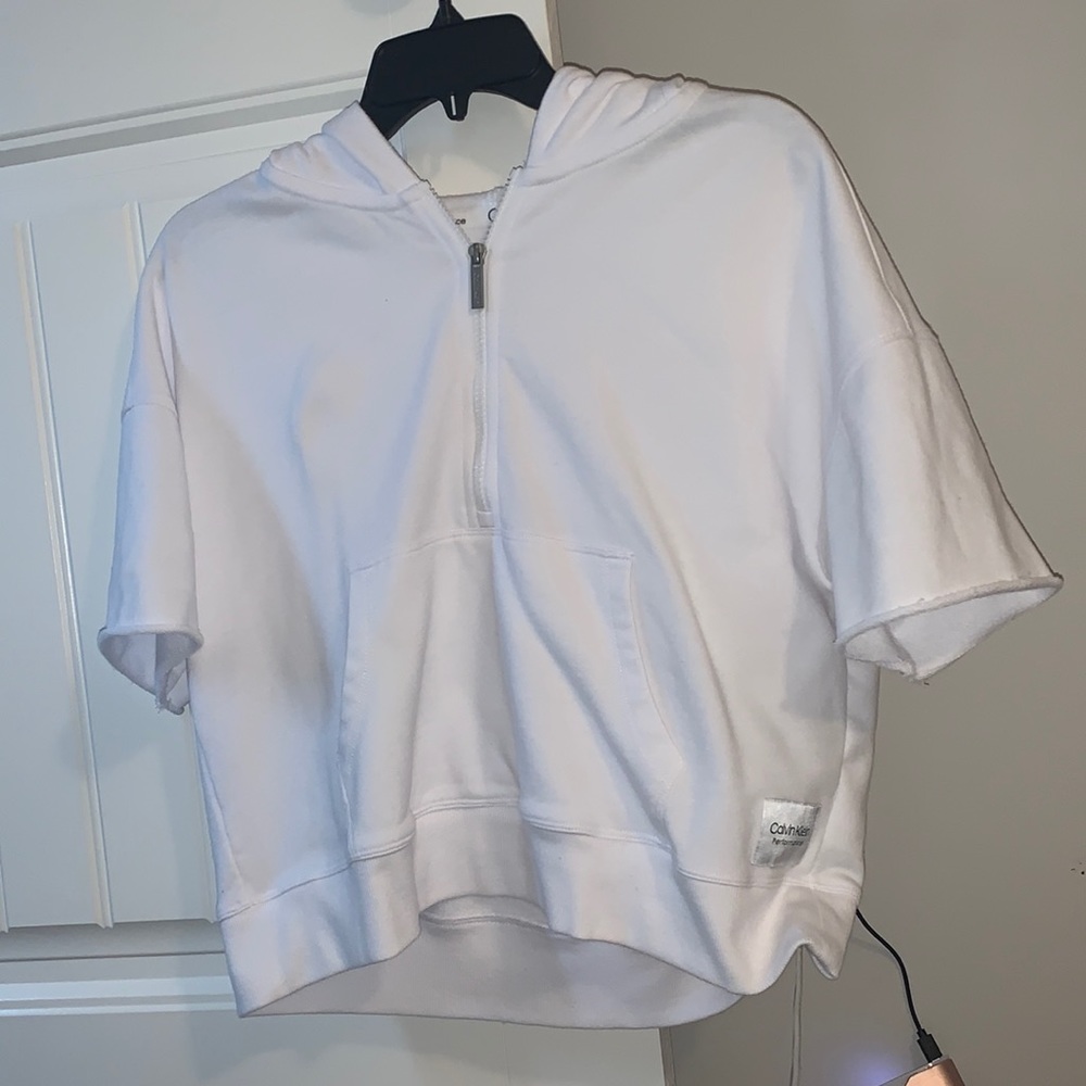 Calvin Klein cropped hoodie